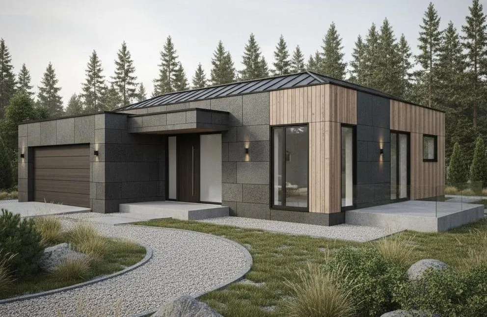 Проект Двухэтажный дом 11 на 10, 179 м2